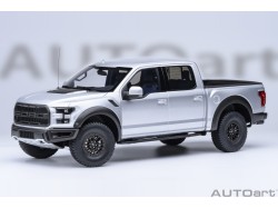 Ford F-150 Raptor Supercrew 2019 stříbrná - AUTOart