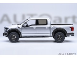 Ford F-150 Raptor Supercrew 2019 stříbrná - AUTOart