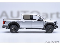 Ford F-150 Raptor Supercrew 2019 stříbrná - AUTOart