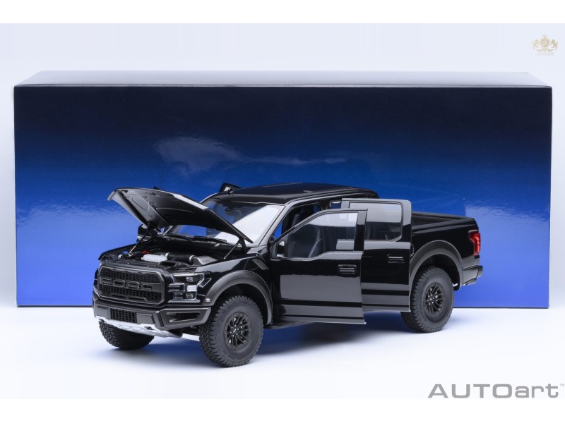 Ford F-150 Raptor Supercrew 2019 (Agate Black) - AUTOart