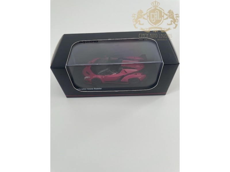 Lamborghini Veneno Roadster (magenta) - Kyosho -1:64
