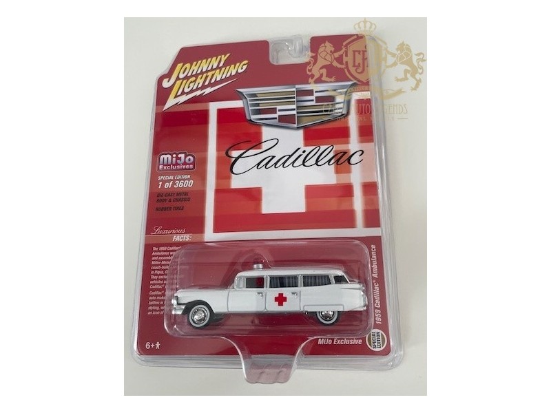 1959 Cadillac Ambulance - Johnny Lightning -1:64