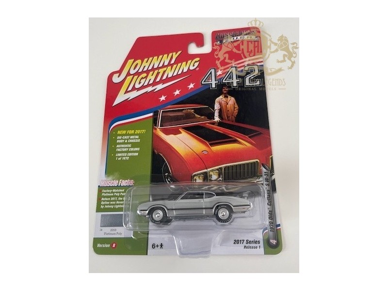 1970 Olds Cutlass S W-31  - Johnny Lightning -1:64