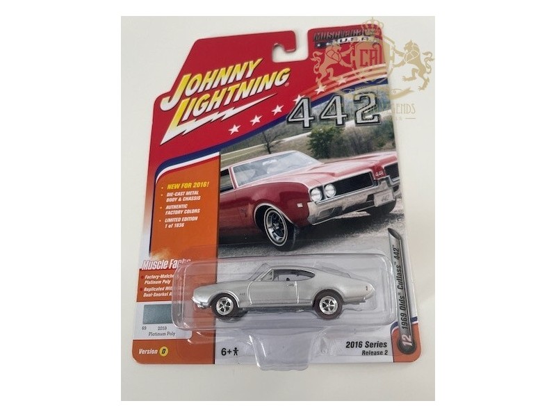 1969 Olds Cutlass 442  - Johnny Lightning -1:64