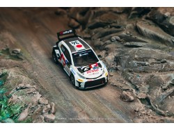 TOYOTA YARIS GR RALLY2 nr.34 YUKI YAMAMOTO RALLY SWEDEN 2024 - 1:64 - TARMAC works