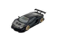 LAMBORGHINI AVENTADOR LB-WORKS LIMITED EDITION MATTE BLACK 2025 - 1:64 - Mini GT - blister