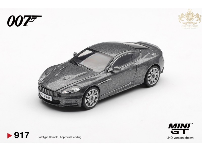 ASTON MARTIN DBS CASINO ROYALE ENGLISH poster 2006  - 1:64 - Mini GT - blister