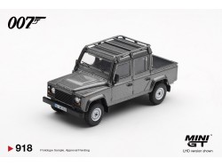 LANDROVER DEFENDER 110 CREW CAB SKYFALL ENGLISH poster 2012 - 1:64 - Mini GT - blistr