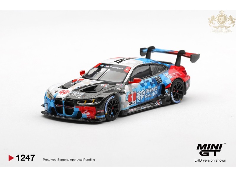 BMW M4 GT3 EVO nr.1 PAUL MILLER RACING DAYTONA 24 HRS 2025 -1:64 - Mini GT