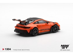 PORSCHE 911 (992) GT3 RS GULF ORANGE WEISSACH PACKAGE 2024   -1:64 - Mini GT