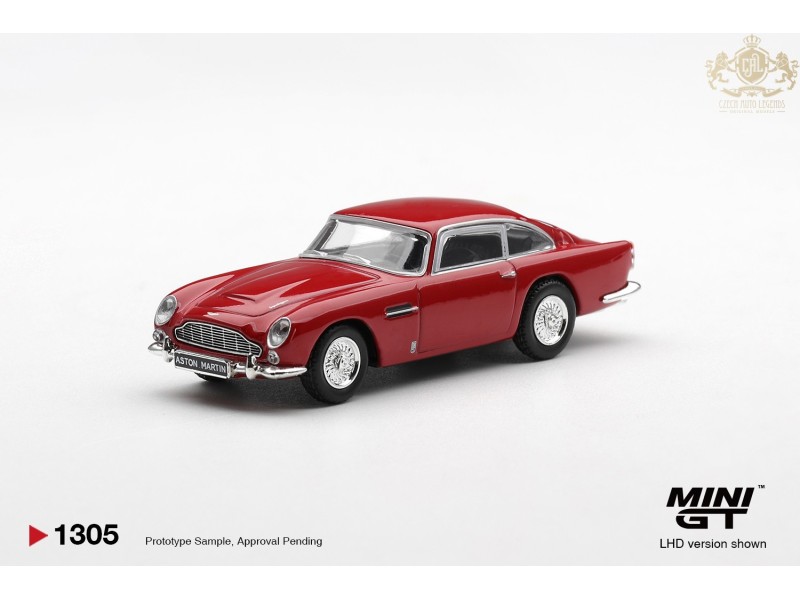 ASTON MARTIN BD5 FIESTA RED 1965  -1:64 - Mini GT