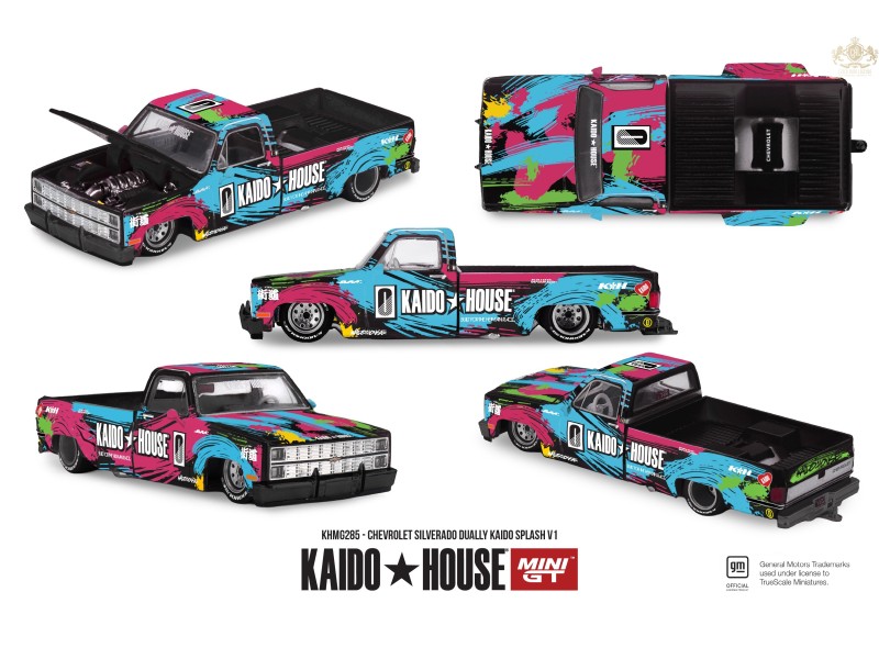 CHEVROLET SILVERADO DUALLY KAIDO SPLASH V1 1980 - 1/64 - KAIDO HOUSE