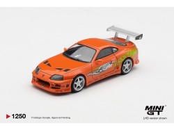 TOYOTA SUPRA MK4 (A80) ROMEX BRIAN O'CONNER FF 2001  -1:64 - Mini GT - blistr