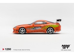 TOYOTA SUPRA MK4 (A80) ROMEX BRIAN O'CONNER FF 2001  -1:64 - Mini GT - blistr