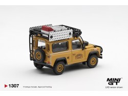 LAND ROVER DEFENDER 90 CAMEL TROPHY TEAM JAPAN CAMEL TROPHY BORNEO 1985 - 1:64 - Mini GT - blister