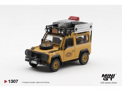 LAND ROVER DEFENDER 90 CAMEL TROPHY TEAM JAPAN CAMEL TROPHY BORNEO 1985 - 1:64 - Mini GT - blister