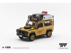 LAND ROVER DEFENDER 90 CAMEL TROPHY TEAM BRAZIL CAMEL TROPHY BORNEO 1985   - 1:64 - Mini GT