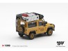 LAND ROVER DEFENDER 90 CAMEL TROPHY TEAM BRAZIL CAMEL TROPHY BORNEO 1985   - 1:64 - Mini GT - blister