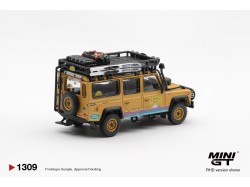 LAND ROVER DEFENDER 110 CAMEL TROPHY TEAM USA TIERRA DEL FUEGO CT36 1998   - 1:64 - Mini GT - blister