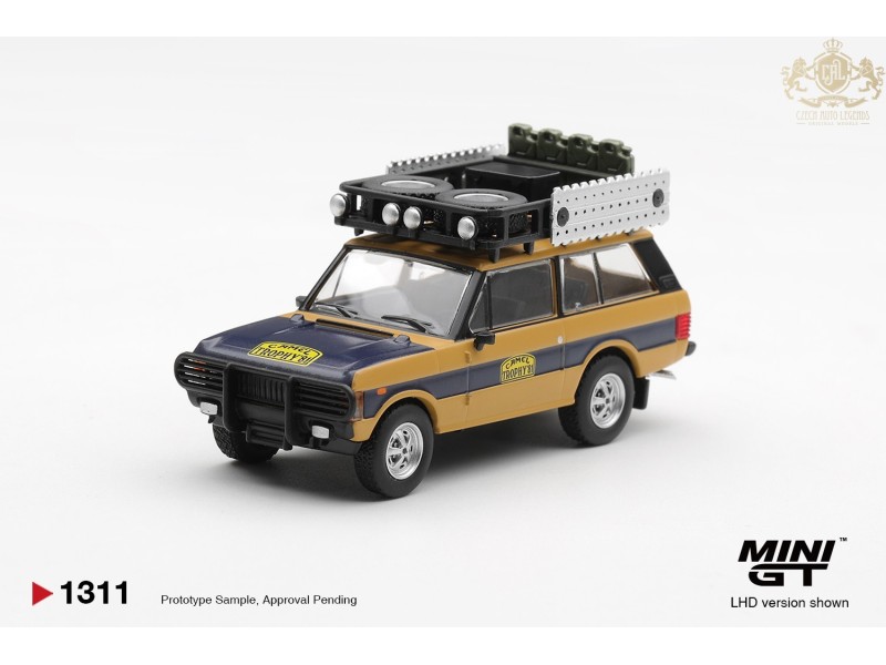 LAND ROVER RANGE ROVER CAMEL TROPHY N.SUDMANN & F.HOFMANN SUMATRA 1981  - 1:64 - Mini GT - blister