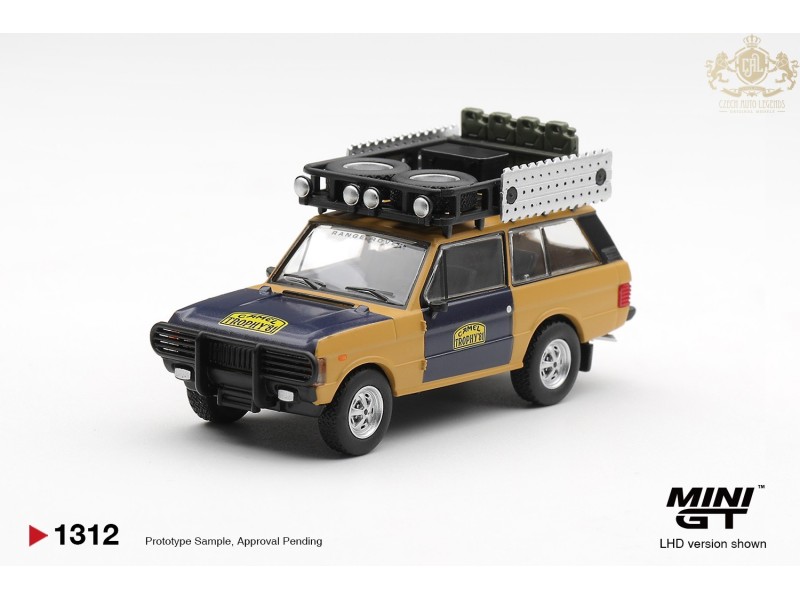 LAND ROVER RANGE ROVER CAMEL TROPHY  H.FISCHER & W.BAYS SUMATRA 1981 - 1:64 - Mini GT - blister