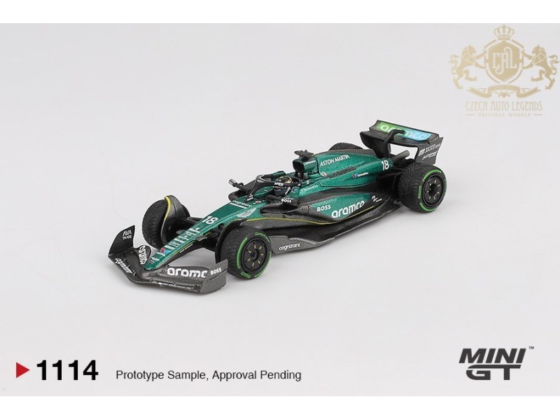 ASTON MARTIN AMR24 nr.18 LANCE STROLL CANADIAN GP 2024 - 1:64 - Mini GT