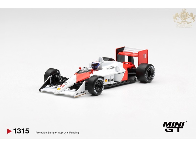 MCLAREN MP4/4 ALAIN PROST CANADIAN GRAND PRIX 2ND PLACE 1988  - 1:64 - Mini GT - blister