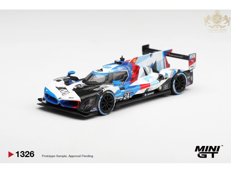 BMW M HYBRID V8 GTP nr.24 BMW M TEAM RLL DAYTONA 24 HRS 2024 -1:64 - Mini GT - blistr
