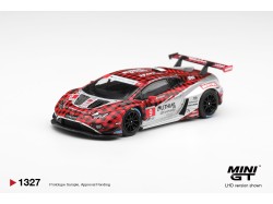 LAMBORGHINI HURACAN GT3 EVO2 nr9 PFAFF MOTORSPORTS WEATHERTECH GTD PRO 2025 - 1:64 - Mini GT - blister