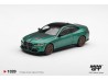 BMW M4 (G82) CS FROZEN ISLE OF MAN GREEN METALLIC 2024 -1:64 - Mini GT
