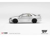 NISSAN SKYLINE GT-R (R34) Z- TUNE SILVER METALLIC 1999 -1:64 - Mini GT - blistr