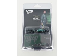 ASTON MARTIN AMR24 nr.14 FERNANDO ALONSO CANADIAN GP 2024- 1:64 - Mini GT - blister