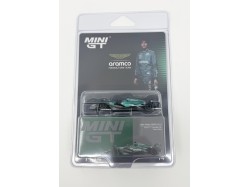 ASTON MARTIN AMR24 nr.18 LANCE STROLL CANADIAN GP 2024 - 1:64 - Mini GT - blistr