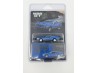 FORD MUSTANG MACH 1 GRABBER BLUE 1971  -1:64 - Mini GT - blistr