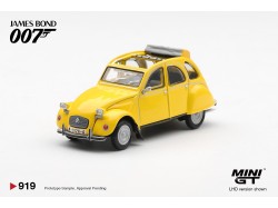CITROEN 2CV FOR YOUR EYES ONLY ENGLISH BLISTER 1981 -1:64 - Mini GT - blistr
