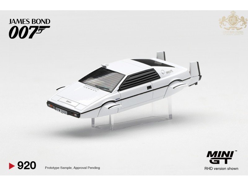 LOTUS ESPRIT S1 THE SPY WHO LOVED ME ENGLISH BLISTER 1977 - 1:64 - Mini GT - blister