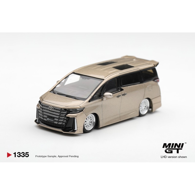 TOYOTA VELLFIRE 40 KUHL GOLD METALLIC 2026 -1:64 - Mini GT - blistr