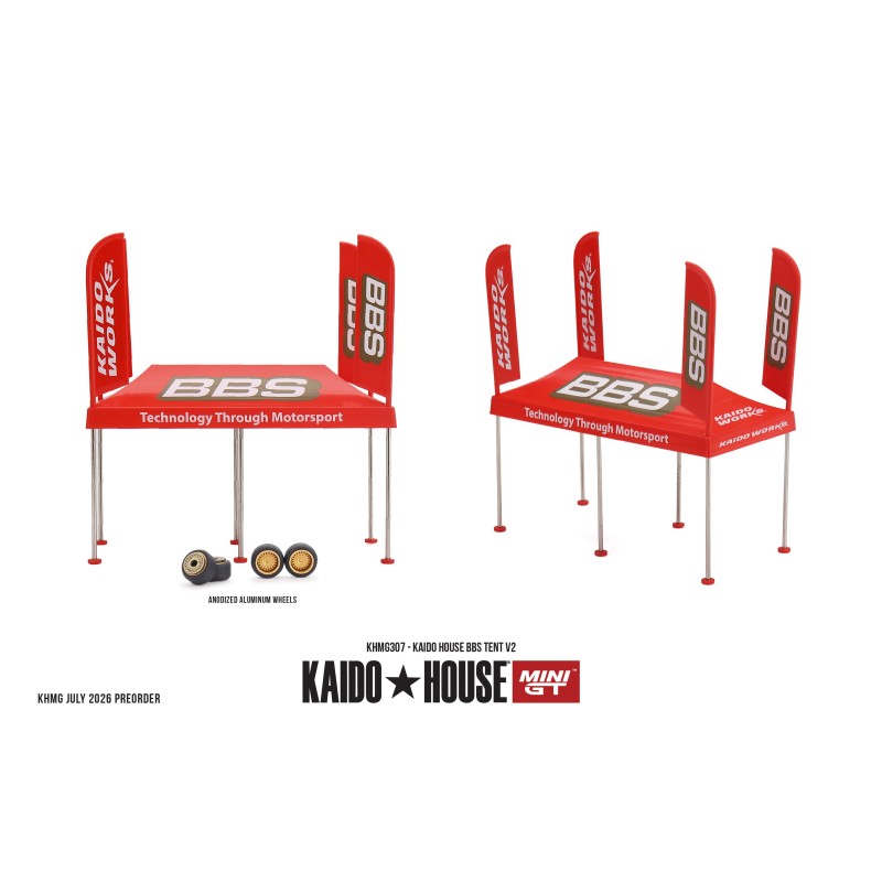 KAIDO HOUSE TENT BBS V2 2026 - 1/64 - KAIDO HOUSE