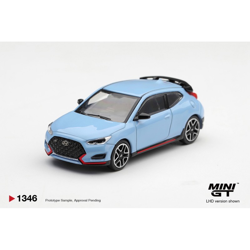 Hyundai Veloster N Performance Blue -1:64 - Mini GT