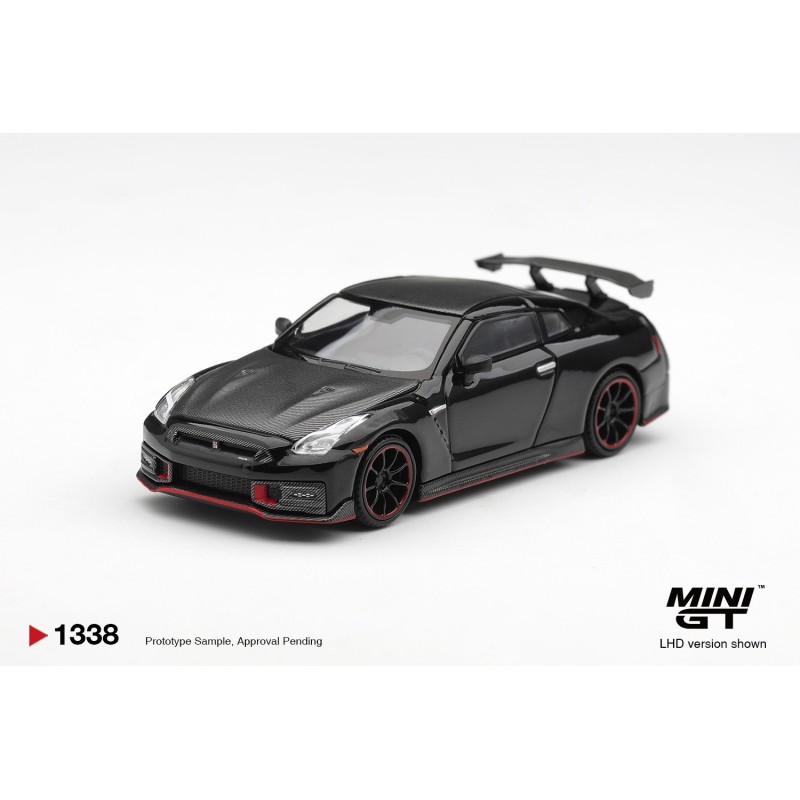 NISSAN GT-R R35 NISMO BLACK 2024 - 1:64 - Mini GT - blister