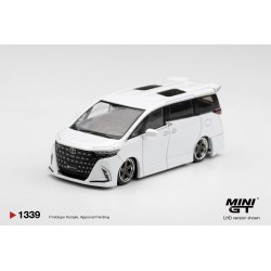 TOYOTA ALPHARD 40 KUHL WHITE 2025 -1:64 - Mini GT