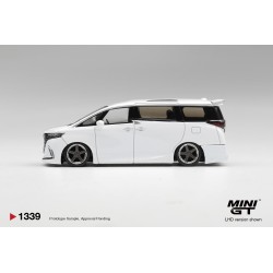 TOYOTA ALPHARD 40 KUHL WHITE 2025 -1:64 - Mini GT