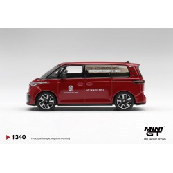 VOLKSWAGEN ID.BUZZ PORSCHE RENNDIENST RED 2022  -1:64 - Mini GT