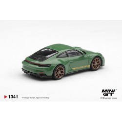 PORSCHE 911 (992) GT3 TOURING AURATIUM GREEN 2022  -1:64 - Mini GT
