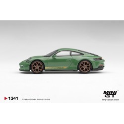 PORSCHE 911 (992) GT3 TOURING AURATIUM GREEN 2022  -1:64 - Mini GT