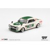 NISSAN SKYLINE GT-R (KPGC10) LB-WORKS HAKOSUKA WHITE-GREEN 1971  -1:64 - Mini GT