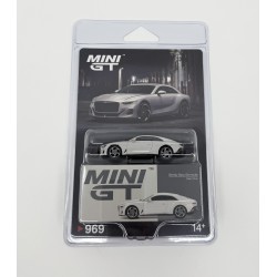 BENTLEY BATUR BONNEVILLE  White pearl 2022 -1:64 Mini GT- blister