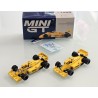 Lotus 99T nr.12 Ayrton Senna 1987 Monaco Grand Prix Winner - 1:64 - Mini GT - blistr