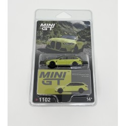 BMW M3 (G82) TOURING SAO AULO YELLOW 2025  -1:64 - Mini GT - blister