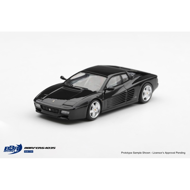FERRARI 512 TR NERO 1992  - 1:64 - BBR